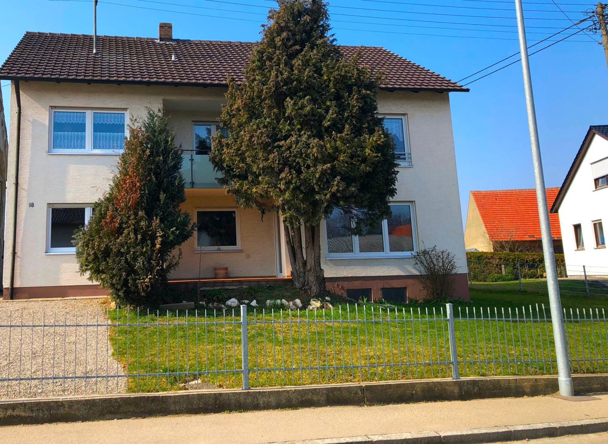 Ferienwohnungen / Ferienhaus Adelsried Exterior foto
